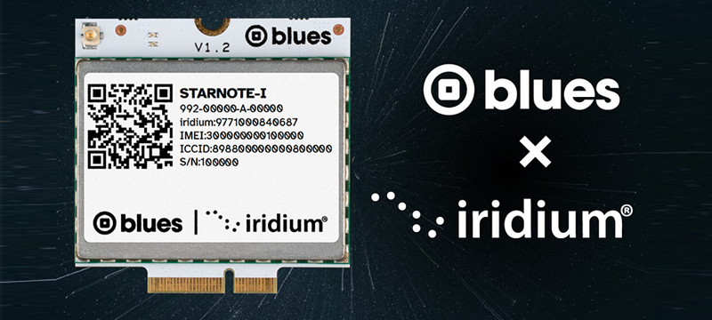 Blues Announces Expansion of Global Satellite IoT Connectivity with Launch of Starnote for Iridium