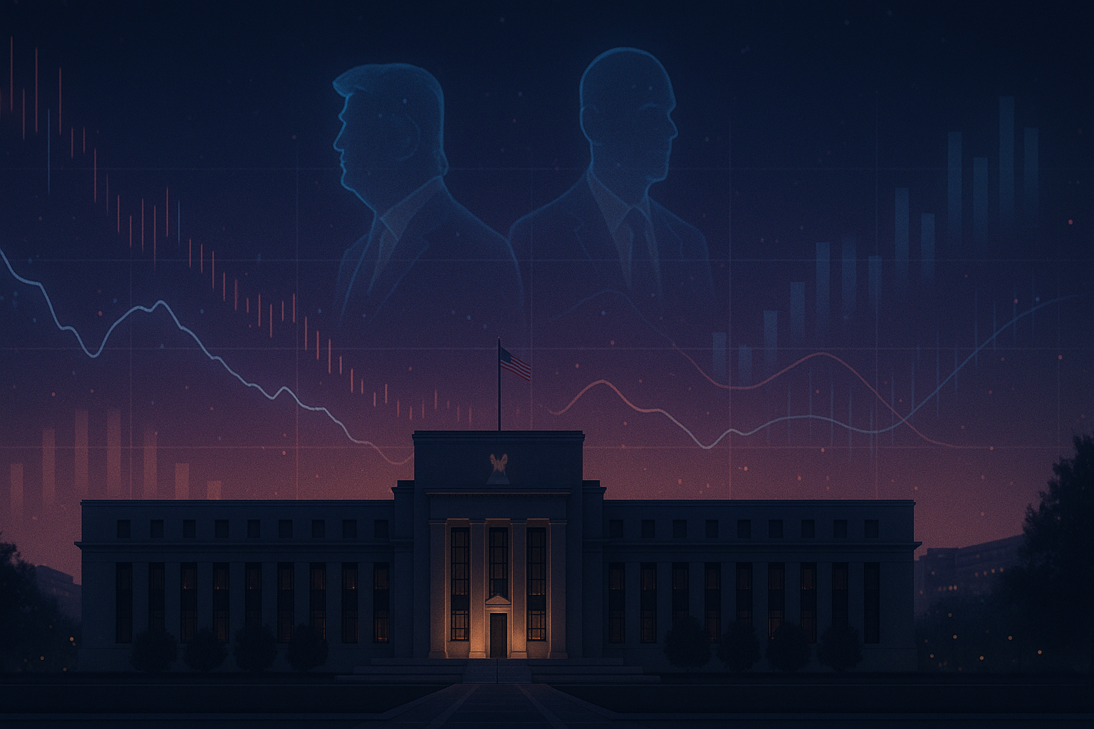 President Donald Trump strongly hints National Economic Council chief Kevin Hassett will replace Jerome Powell as Federal Reserve chair.