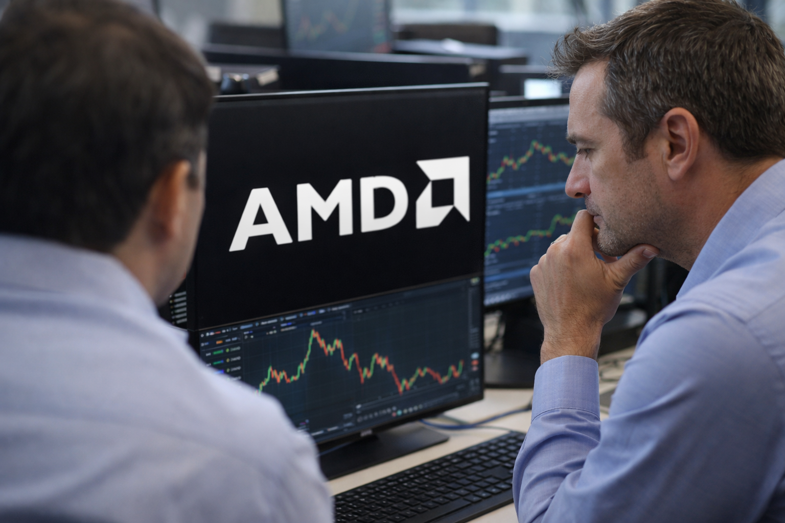AMD stock slips nearly 3% amid market turmoil as investors await Lisa Su’s South Korea trip to secure critical AI memory supply.