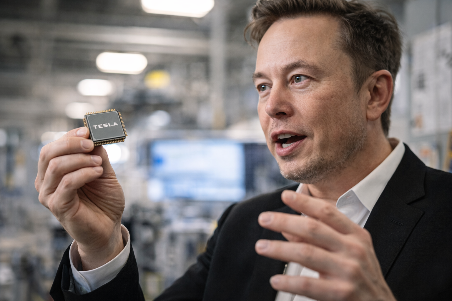 Elon Musk says Tesla and SpaceX will keep buying Nvidia chips as they build AI5 processors for autonomous driving and robotics.
