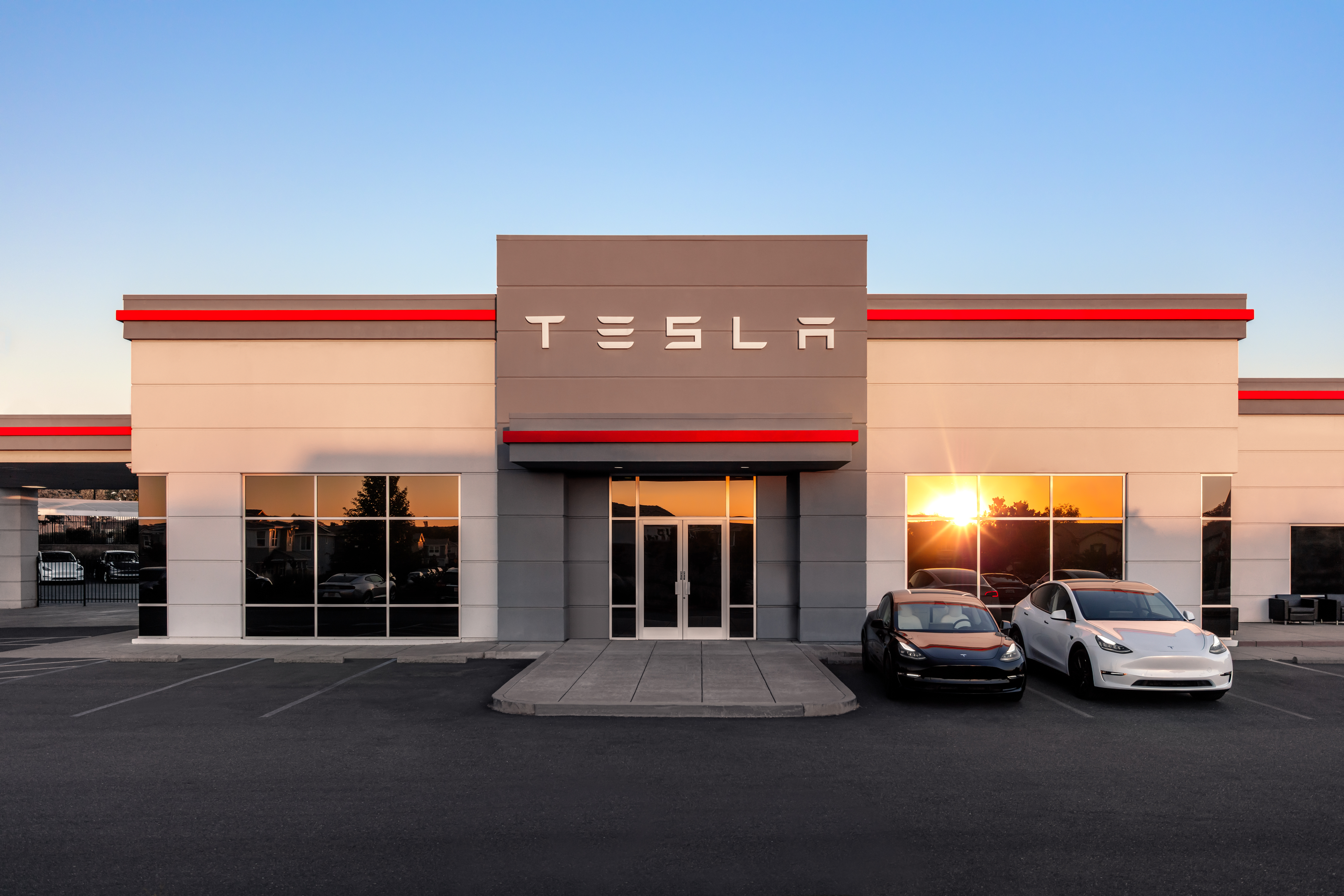 Tesla showroom